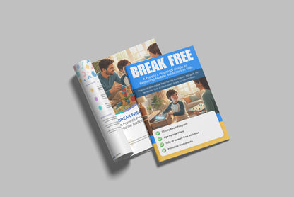 Break Free: A Parent's Guide to Reducing Kids' Mobile & Screen Addiction — 47-Page eBook + 30-Day Reset Plan (PDF Download)